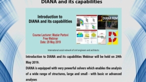 وبینار آشنایی با قابلیت های نرم افزار DIANA 