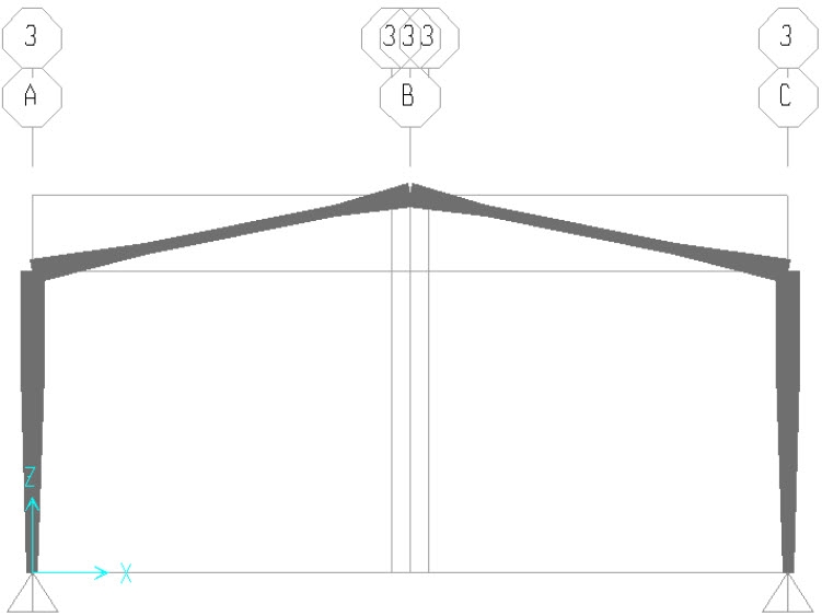 تحلیل مرتبه دوم قاب های پرتال همراه با دفترچه محاسبات پروژه طراحی سوله (بر اساس مباحث ششم و دهم 92) تحلیل مرتبه دوم قاب های پرتال همراه با دفترچه محاسبات پروژه طراحی سوله (بر اساس مباحث ششم و دهم 92)