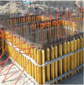 معرفی سیستم های ساختمانی : سیستم قاب های بتنی پیوسته ( قالب تونلی)