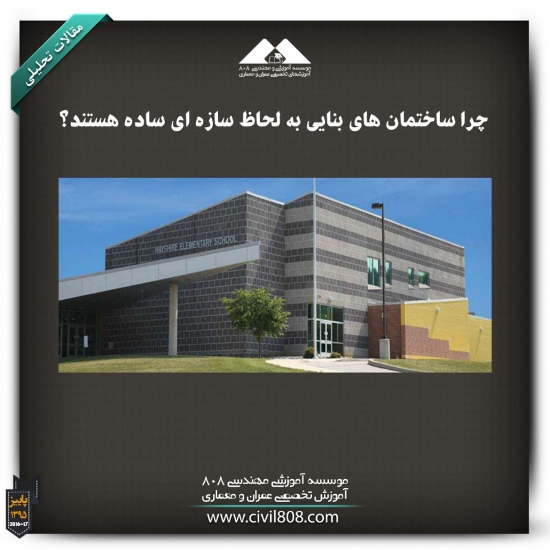 مقاله تحلیلی: چرا ساختمانهای بنایی به لحاظ سازهای ساده هستند؟ مقاله تحلیلی: چرا ساختمانهای بنایی به لحاظ سازهای ساده هستند؟