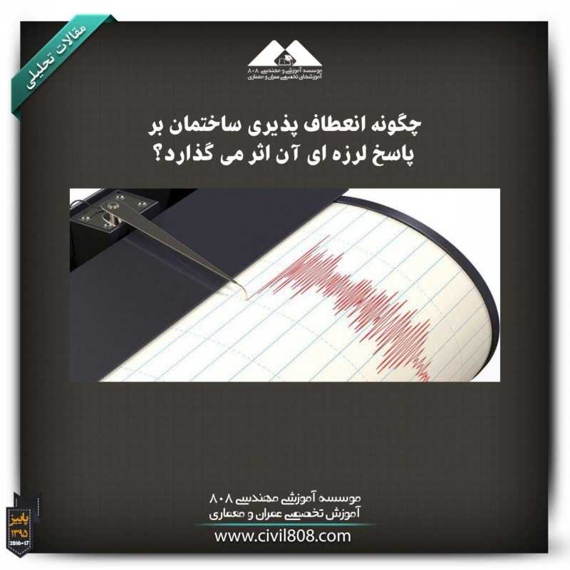 مقاله تحلیلی: چگونه انعطاف پذیری ساختمان بر پاسخ لرزهای آن اثر میگذارد؟ مقاله تحلیلی: چگونه انعطاف پذیری ساختمان بر پاسخ لرزهای آن اثر میگذارد؟