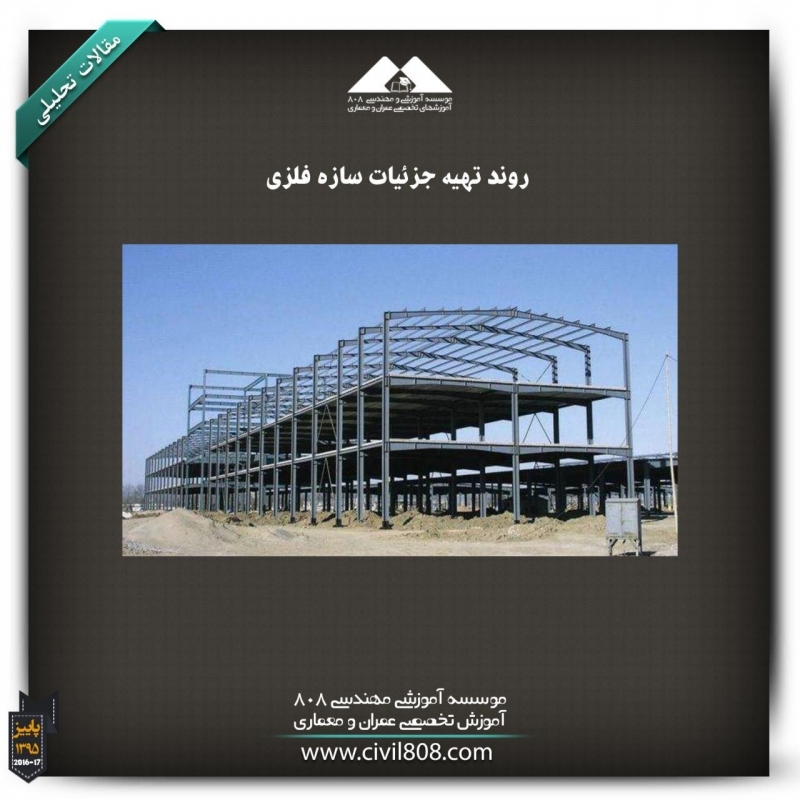 مقاله تحلیلی: روند تهیه جزئیات سازه فلزی مقاله تحلیلی: روند تهیه جزئیات سازه فلزی