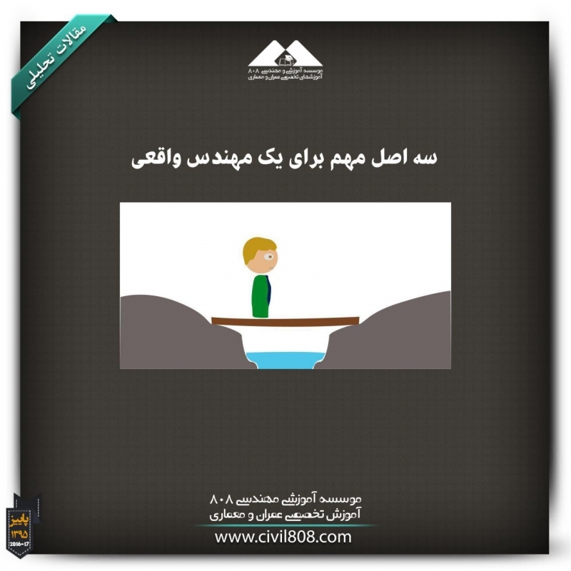 مقاله تحلیلی: سه اصل مهم برای یک مهندس واقعی مقاله تحلیلی: سه اصل مهم برای یک مهندس واقعی