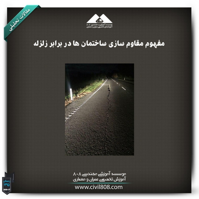 مقاله تحلیلی: مفهوم مقاوم سازی ساختمانها در برابر زلزله مقاله تحلیلی: مفهوم مقاوم سازی ساختمانها در برابر زلزله