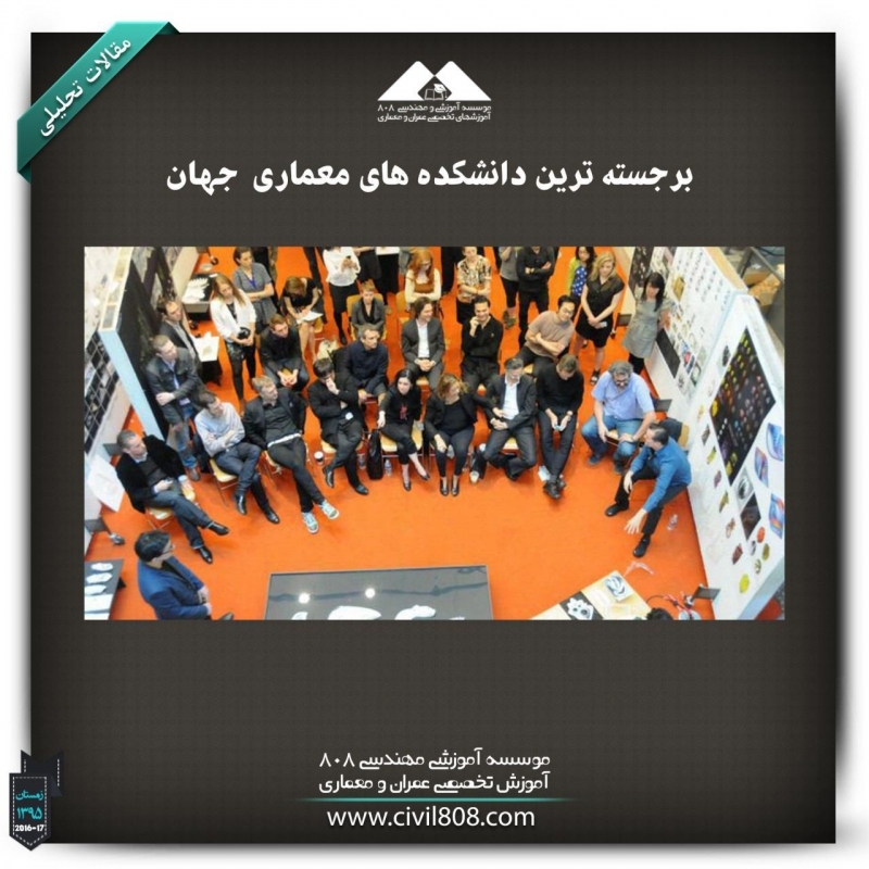 مقاله تحلیلی: برجسته‌ترین دانشکده‌های معماری در جهان