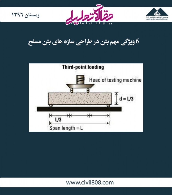 مقاله تحلیلی:  6 ویژگی مهم بتن در طراحی سازه‌های بتن مسلح