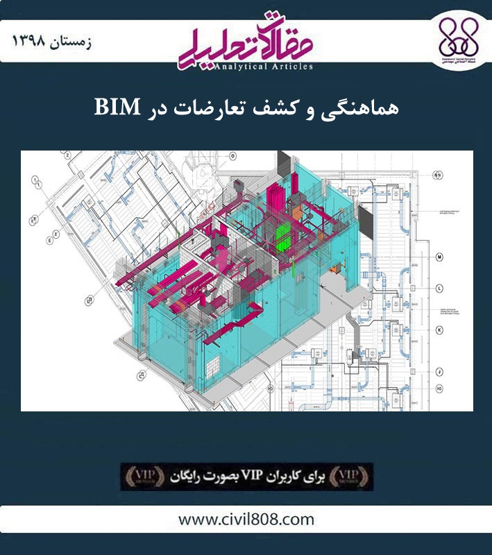 مقاله تحلیلی: هماهنگی و کشف تعارضات در BIM مقاله تحلیلی: هماهنگی و کشف تعارضات در BIM