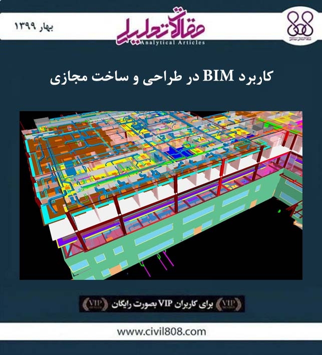 مقاله تحلیلی: کاربرد BIM در طراحی و ساخت مجازی مقاله تحلیلی: کاربرد BIM در طراحی و ساخت مجازی