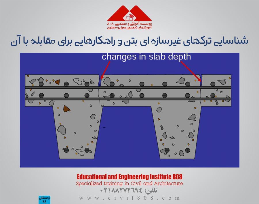 مقاله تحلیلی : شناسایی ترکهای غیرسازه ای بتن و راهکارهایی برای مقابله با آن
