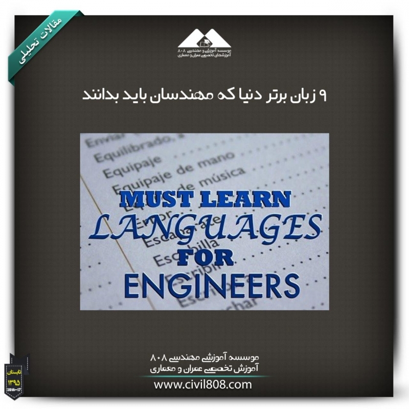 مقاله تحلیلی:9 زبان برتر دنیا که مهندسان باید بدانند