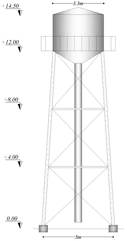 طراحی مخزن آب هوایی در نرم افزار SAP2000 همراه با فیلم آموزشی طراحی مخزن آب هوایی در نرم افزار SAP2000 همراه با فیلم آموزشی