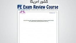 PE Civil Exam 40- Geotechnical Questions &amp; Answers For Depth Exam