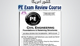 civil engineering foundation and Retaining Wall Design PE Exam