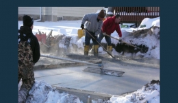 مقاله تحلیلی: اقدامات احتیاطی بتن ریزی در زمستان