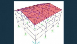 مقاله تحلیلی: طراحی قاب فولادی در نرم افزار Sap2000
