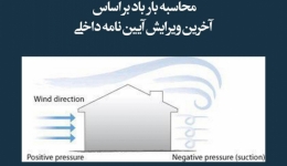 مقاله تحلیلی: محاسبه بار باد بر اساس آخرین ویرایش آیین نامه داخلی