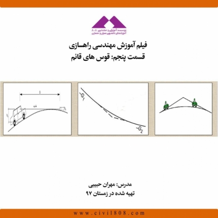 آموزش مهندسی راهسازی، قسمت پنجم: قوس های قائم